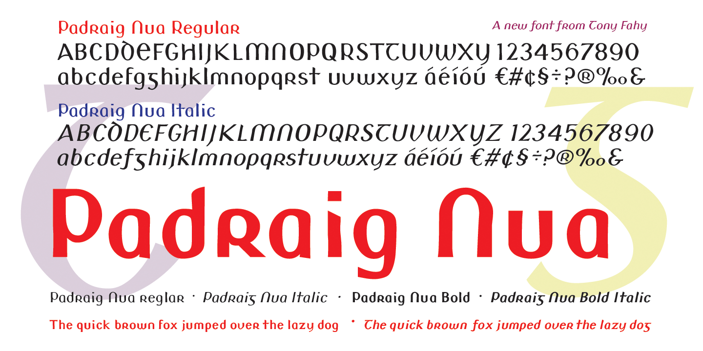 Font Padraig Nua